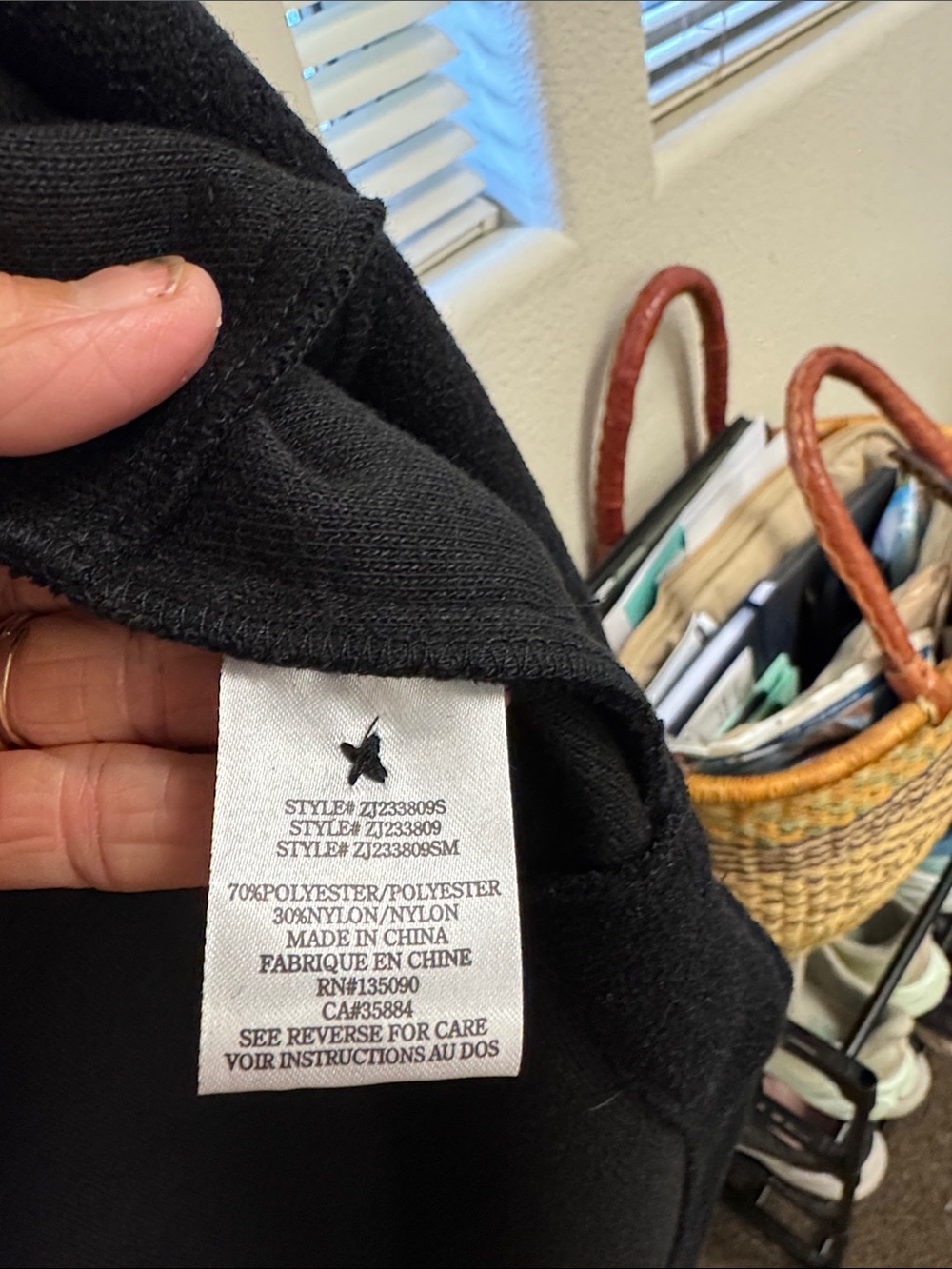 Z Supply Black Long Trench Coat with Buttoned Chest Pockets - Picture 2 of 4